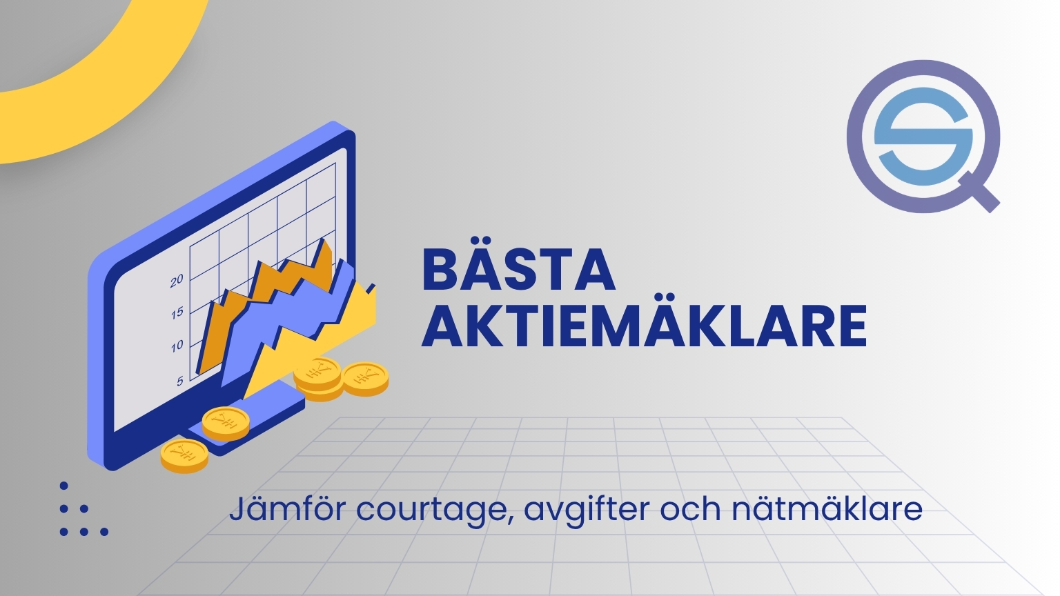 Dina Pengar 213 Samuelssons Rapport Bästa aktiemäklare i år, jämför courtage och avgifter hos nätmäklare, aktiediagram på skärm med mynt, guide till lägsta avgifter för aktiehandel.
