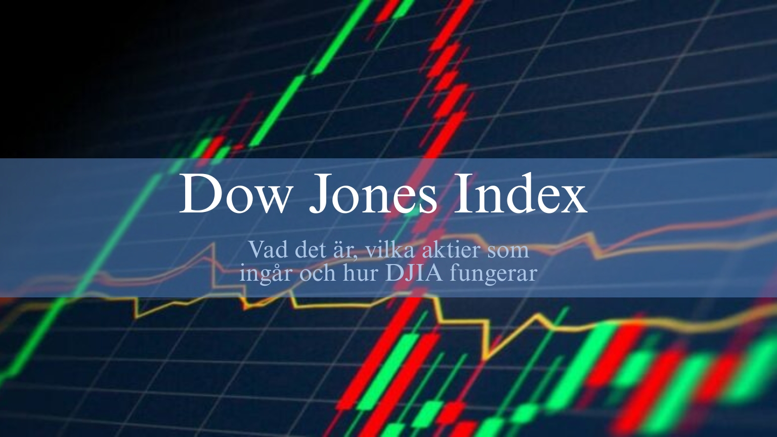 Dina Pengar 193 Samuelssons Rapport Dow jones index, vad det är vilka aktier som ingår och hur djia fungerar, teknisk analys, candlestick, aktiemarknad, wall street, trading.