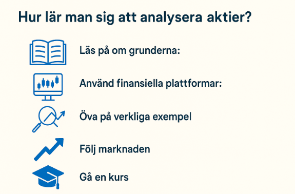 Analysera, aktier, aktieanalys, investering, aktievärdering, börsen, utbildning, investeringsstrategi
