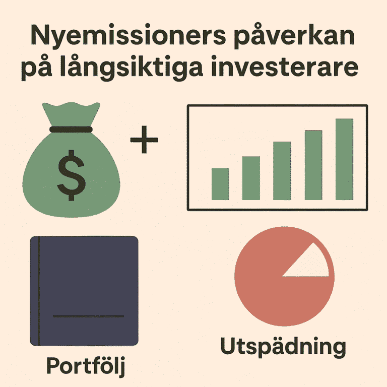När blir Teckningsrätter Aktier? – Guide till Teckningsrätter, Nyemissioner och BTA 2 Samuelssons Rapport Nyemissioner, långsiktiga investerare, aktieutspädning, portföljvärde vid nyemission, påverkan nyemissioner aktieägare.