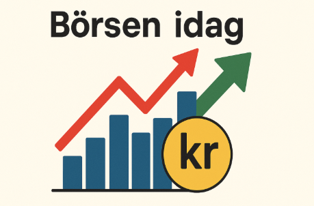 Börsen idag, aktiekurser, Stockholmsbörsen, OMXS30 utveckling, börsutveckling kronor.