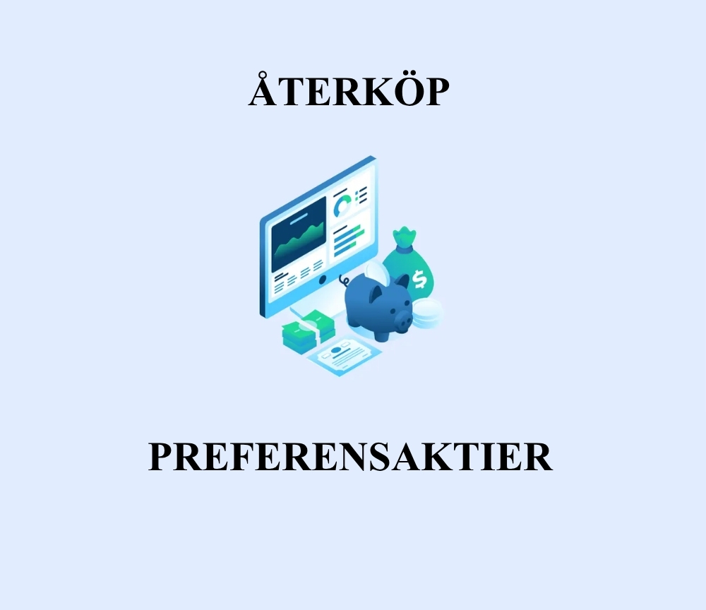 återköp, preferensaktier, bolagets aktieåterköp, förklaring av återköpsprocess, aktieinvesteringar