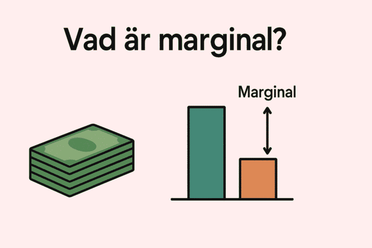 Marginal: Vad Är Det? – Förklaring och Definition av Marginaler