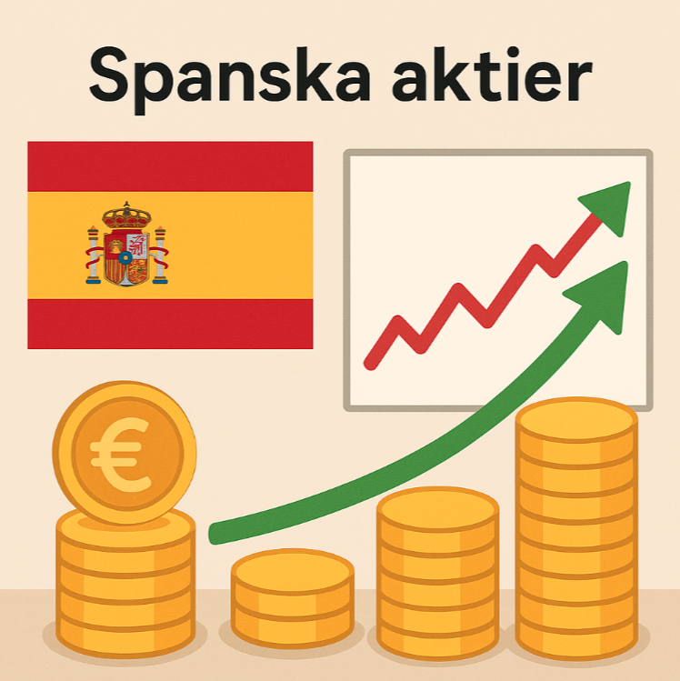 spanska aktier, IBEX 35, euro, investering, aktiemarknad, tillväxt