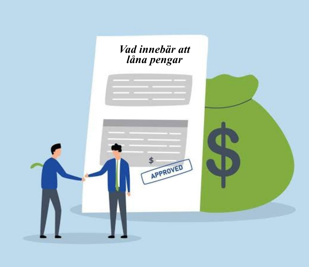 Låna pengar, godkänt lån, finansiering för aktieköp, förstå lånevillkor, ekonomisk belåning.