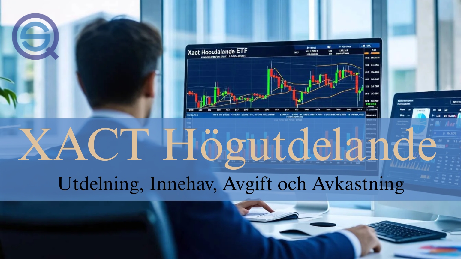 Dina Pengar 186 Samuelssons Rapport XACT högutdelande utdelning innehav avgift och avkastning, etf, börshandlad fond, aktieanalys, finansiell graf, börsen, portfölj.