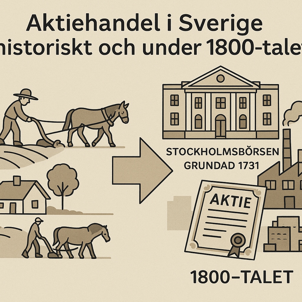 aktiehandel i sverige historiskt