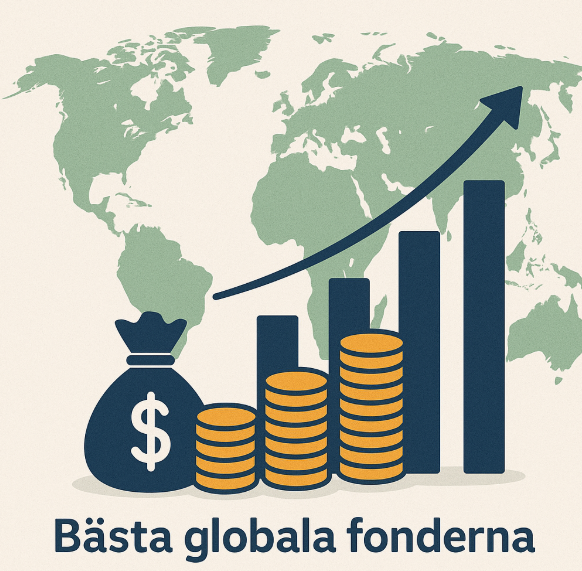 Bästa globala fonderna, vilket ger en översikt av internationella investeringsmöjligheter.
