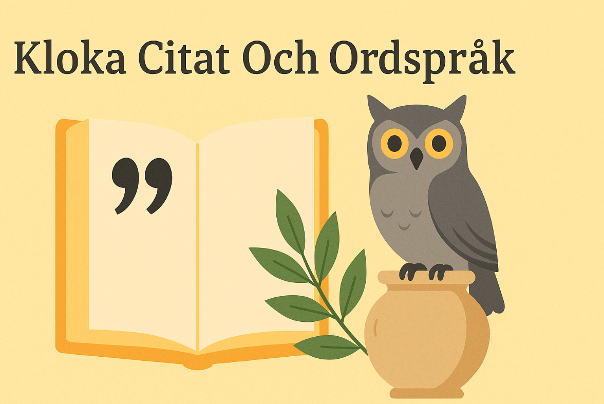 kloka citat och ordspråk