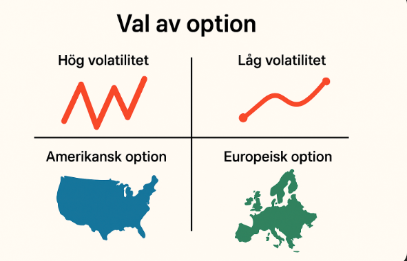 Vad är skillnaden mellan en amerikansk och en europeisk option? En djupgående guide 2 Samuelssons Rapport Hur påverkar marknadsvillkor valet av option?