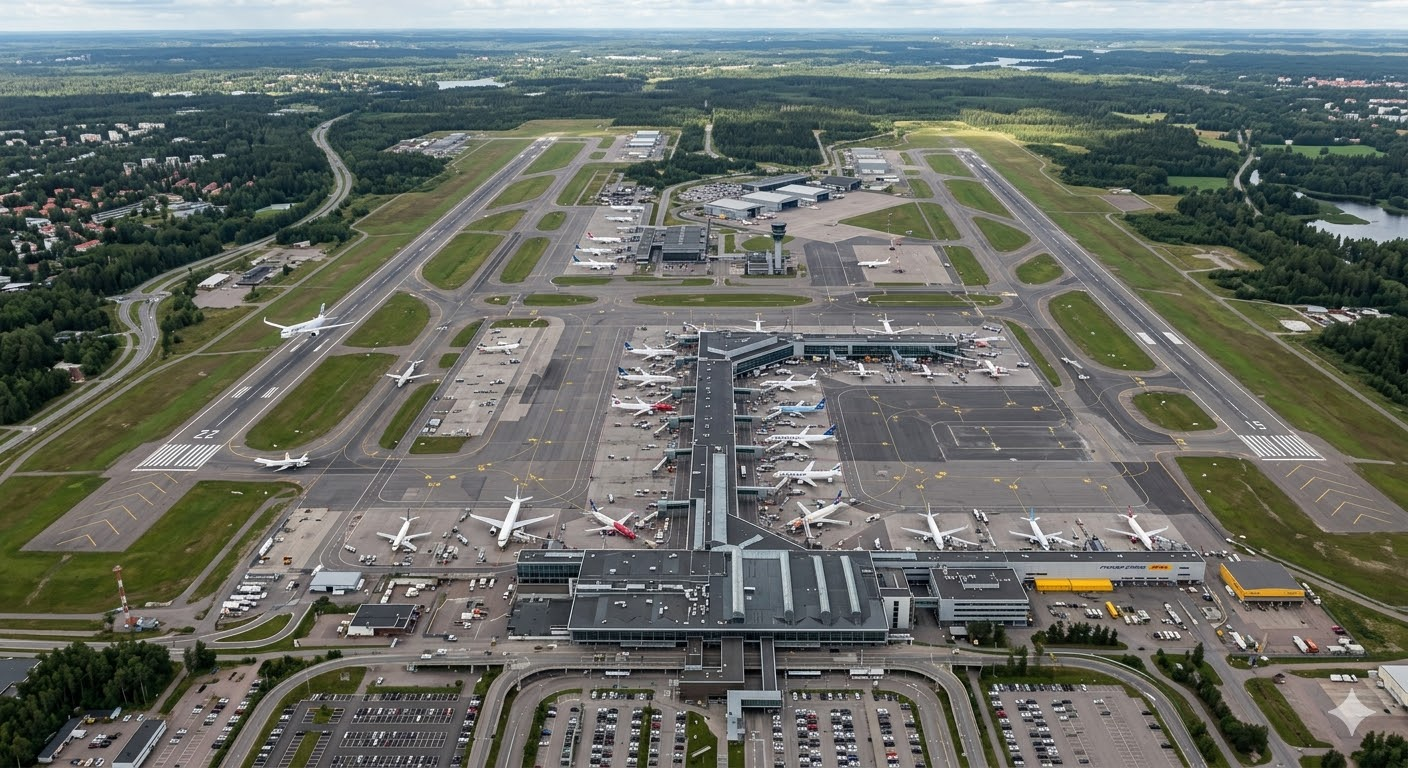 Helsingfors-Vanda flygplats, Finland Helsingfors-Vanda flygplats, Finland