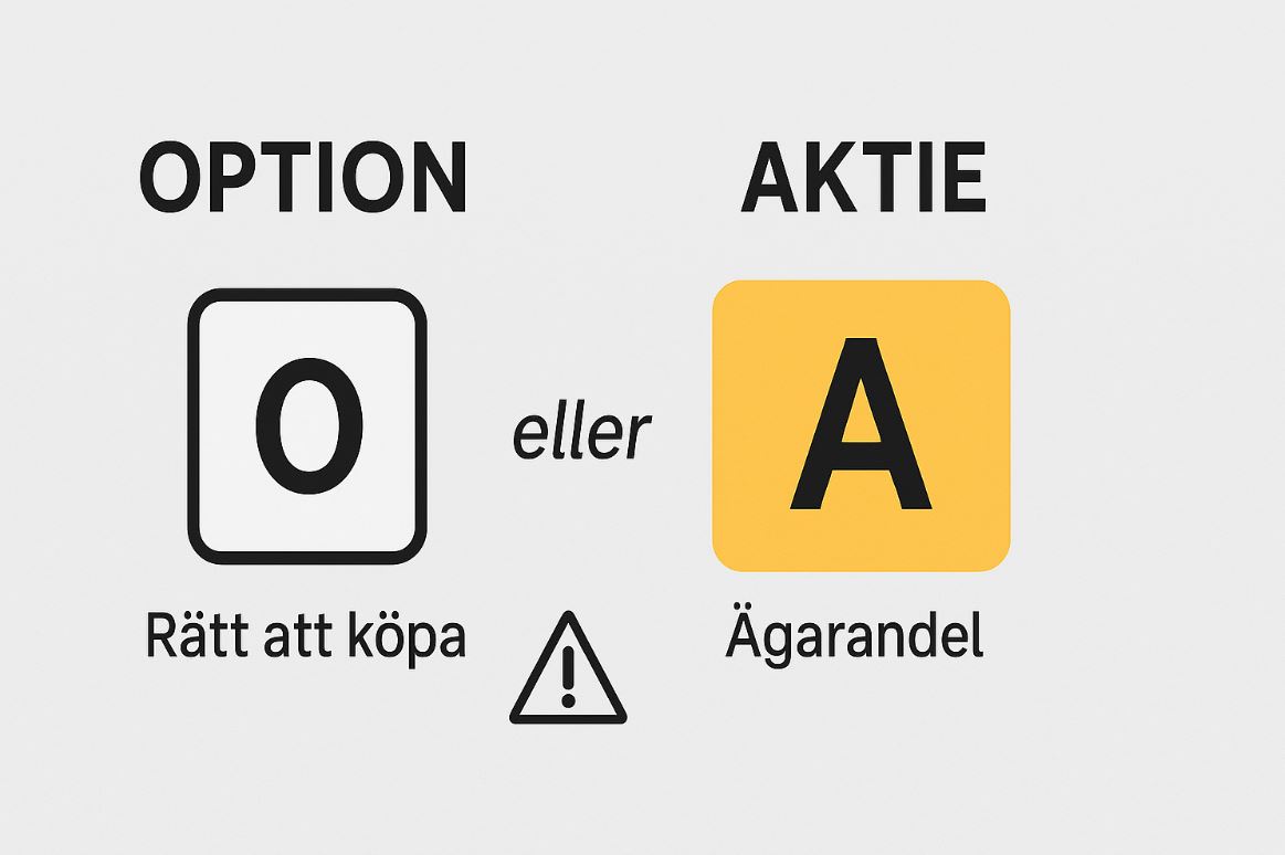 option vs aktie